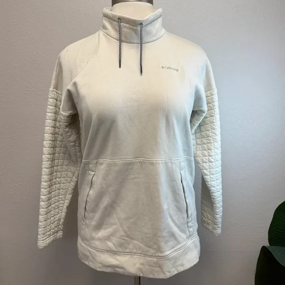 Columbia Cream Funnel Sweater - Size Large - Picture 4 of 6